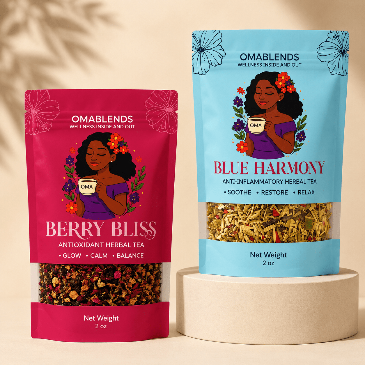 Antioxidant + Anti Inflammatory: Daily Defense Duo - Omablends