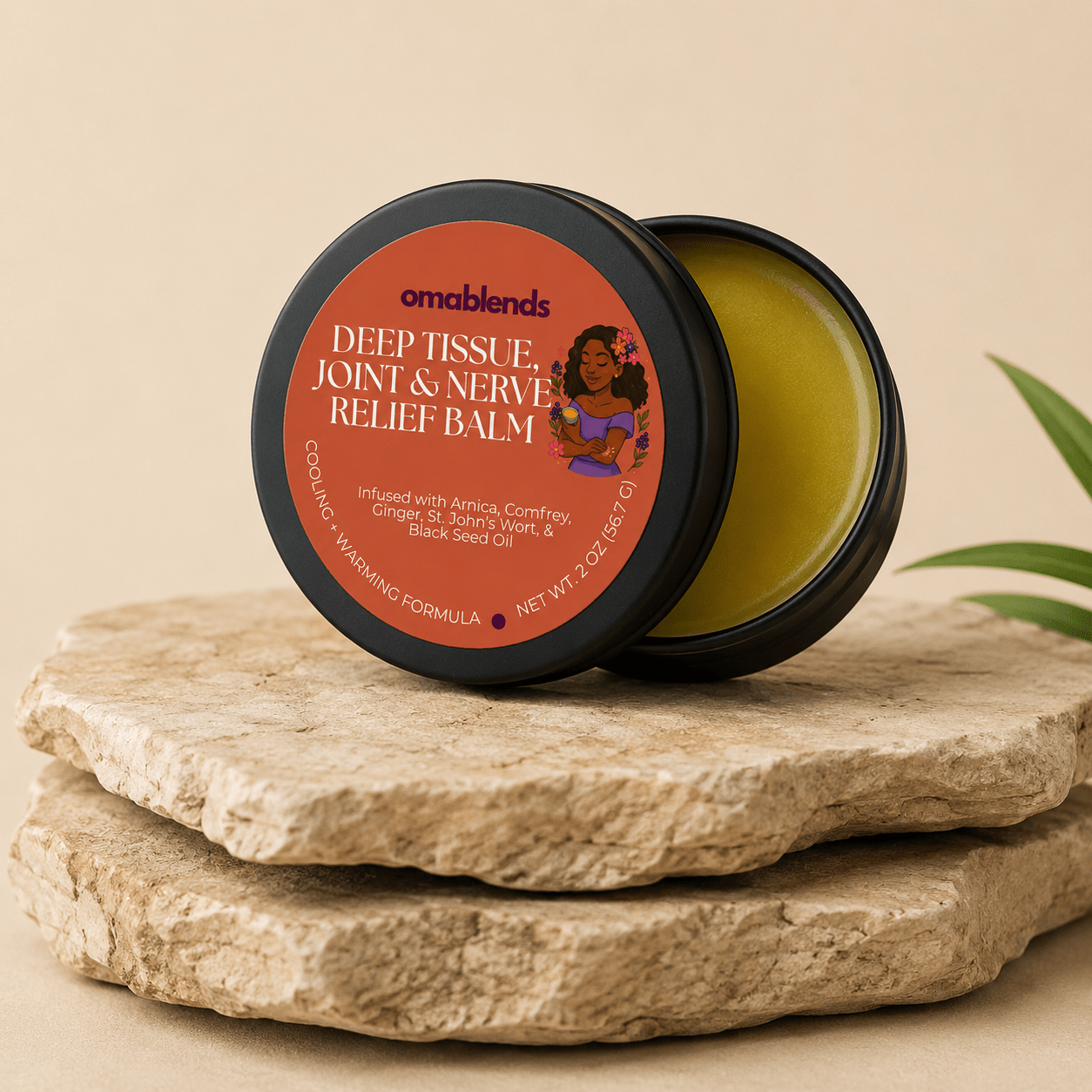 Deep Tissue, Joint & Nerve Balm - Omablends
